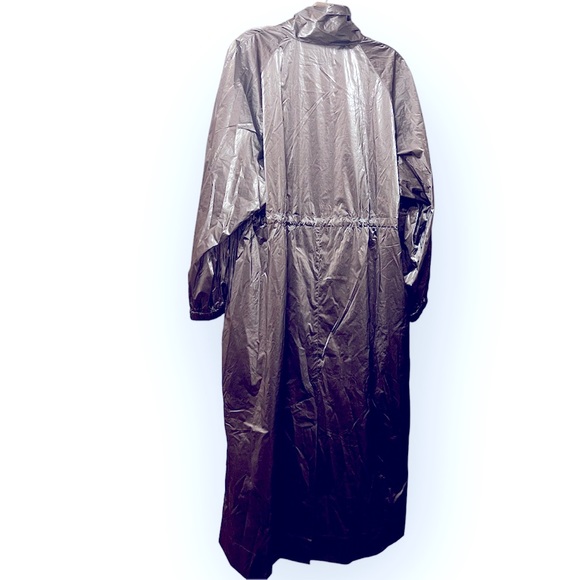NWT Emin & Paul metallic trench coat - Picture 3 of 7